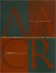 Anglo-American Cataloguing Rules, Second Edition