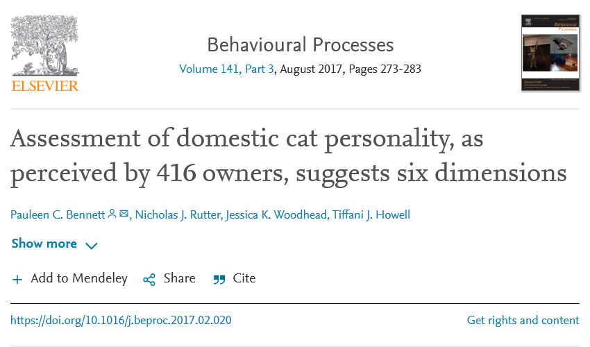 DOI in an Elsevier article