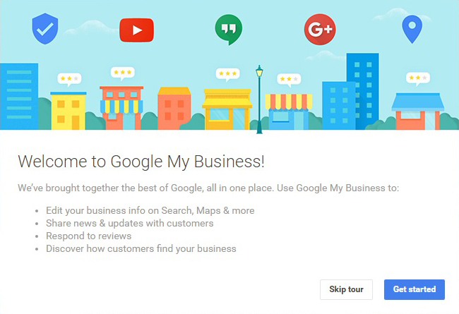 Welcome to Google My Business!