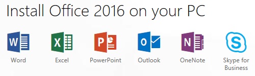 Install Office 2016 on your PC